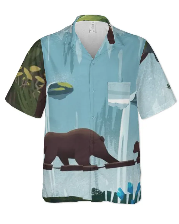 AOP Hawaii Shirt with Pocket