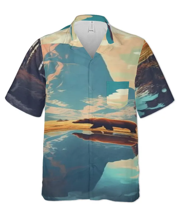 AOP Hawaii Shirt with Pocket