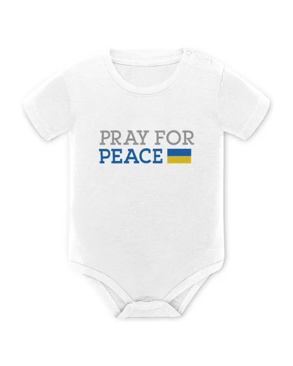 Pray For Peace T Shirt For Ukraine