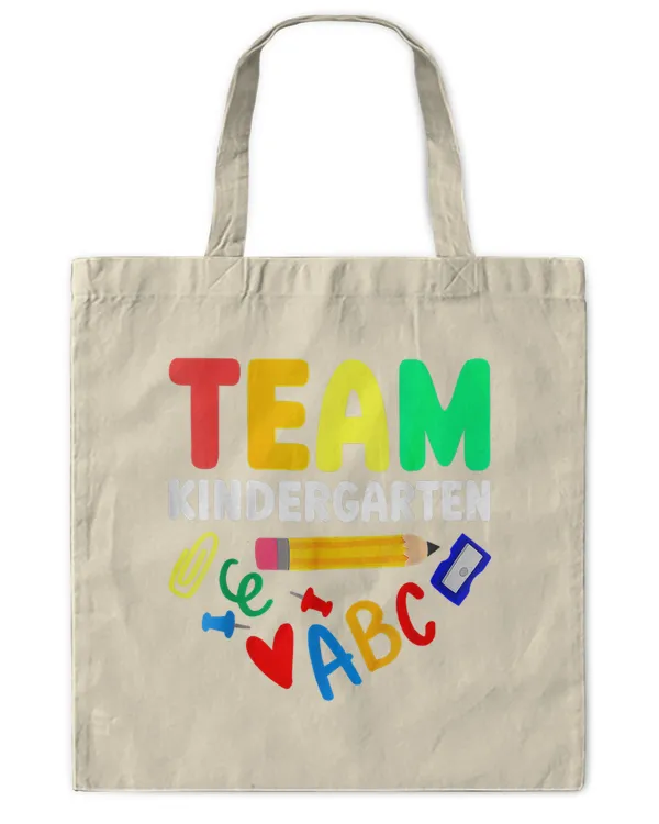 Team Kindergarten Funny Back To School Teacher Student Kids