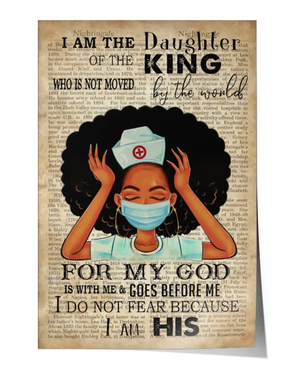 home decor poster afro nurse dictionary vertical poster ideal gift