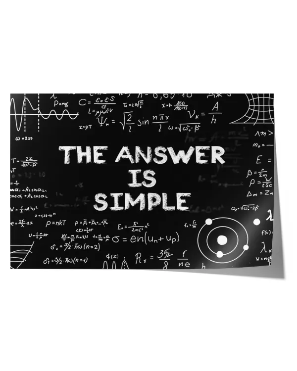 The Answer Is Simple Poster