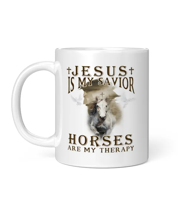 Jesus savior horses therapy