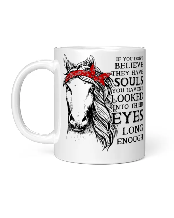 If you dont believe they have souls horse bandana