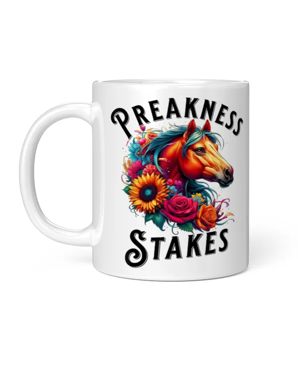 Preakness Horse Racing Floral Love Equestrian Stakes Delight