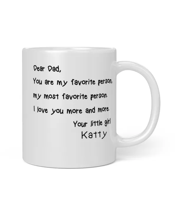 Dad my favorite person mug