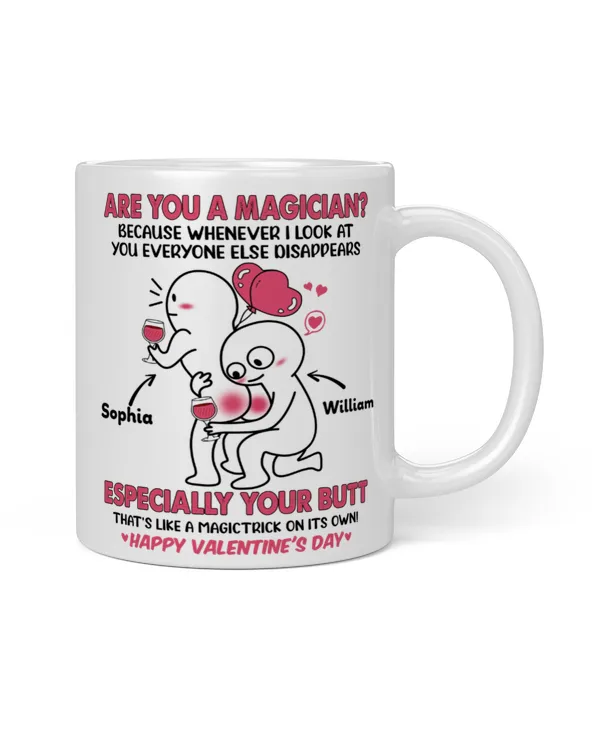Are You A Magician? Because Whenever I Look At You, Everyone Else Disappears| Valentine's Gift For Girlfriend, For Wife, For Lover