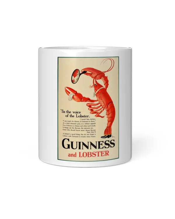 Guinness And Lobster Mug