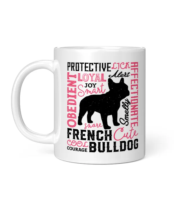 French Bulldog Typography
