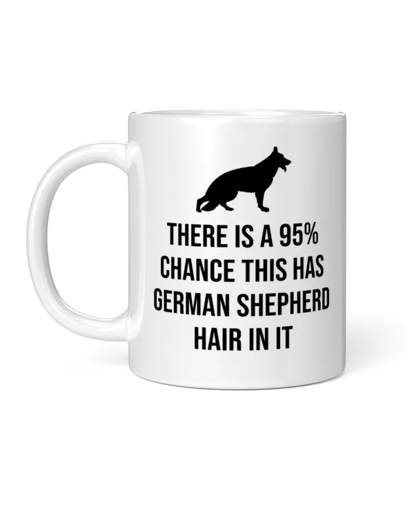 German Shepherd Hair In It