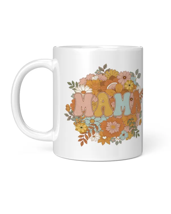 Mama Mug, Boho Mama 11oz Mug, Mother's Day Mug, Mother's Day Gift, Mug For Mama