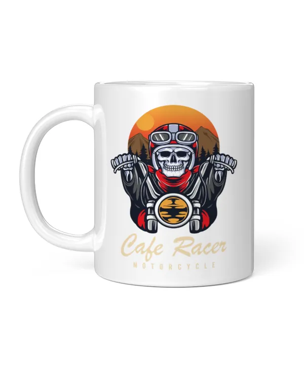 Kings Cafe Racer Motorcyle Mug