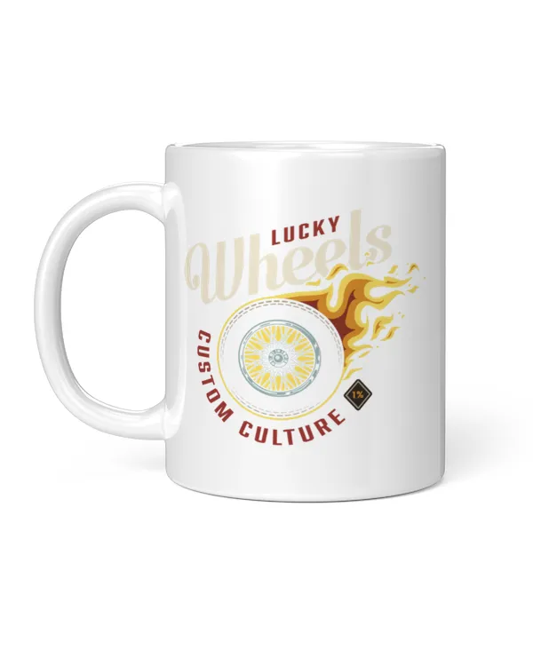 Wheels Lucky Custim Culture Mug