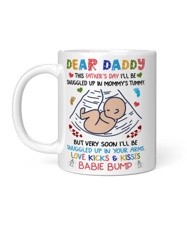 Dear Mommy Happy 1st Mother's Day Mug 16