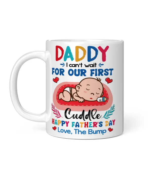 Dear Daddy Happy Father's Day Mug 15
