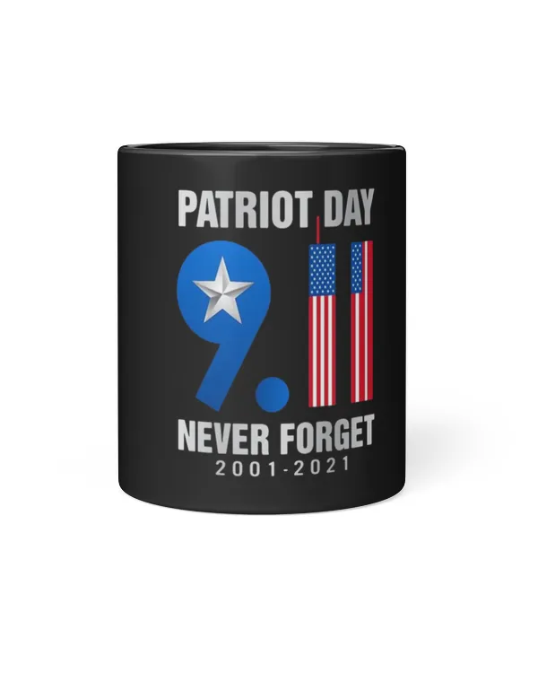 Official American Flag Patriot Day 9.11 Never Forget 2001 Mug