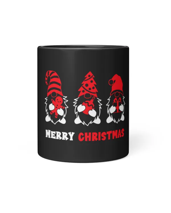 Gnomes Merry Christmas Svg For Cricut Black Mug
