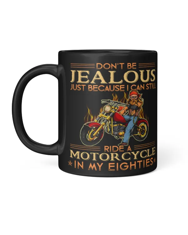 Dont be jealous ride motorcycle in eighties