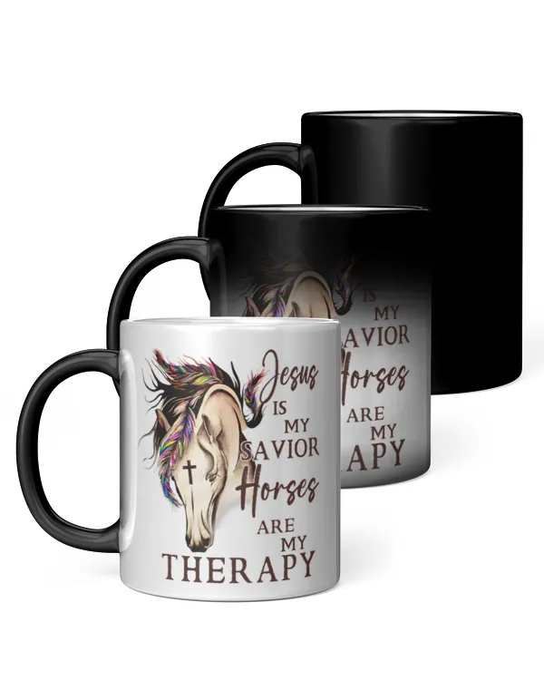 Jesus is my savior horses are my therapy