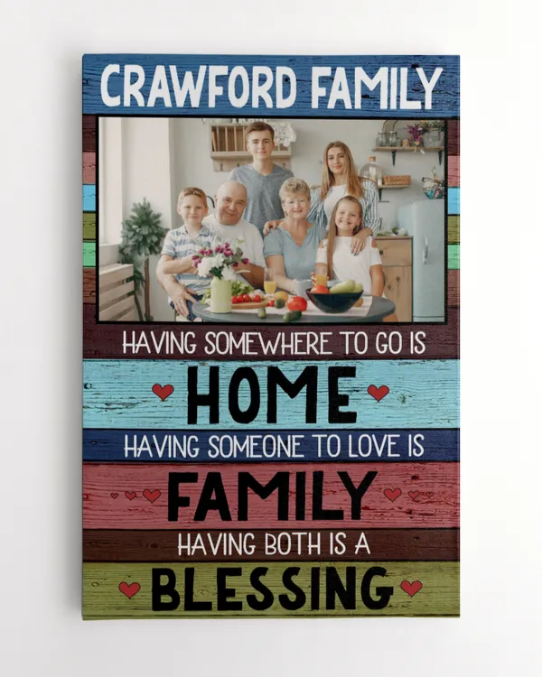 CRAWFORD FAMILY CANVAS
