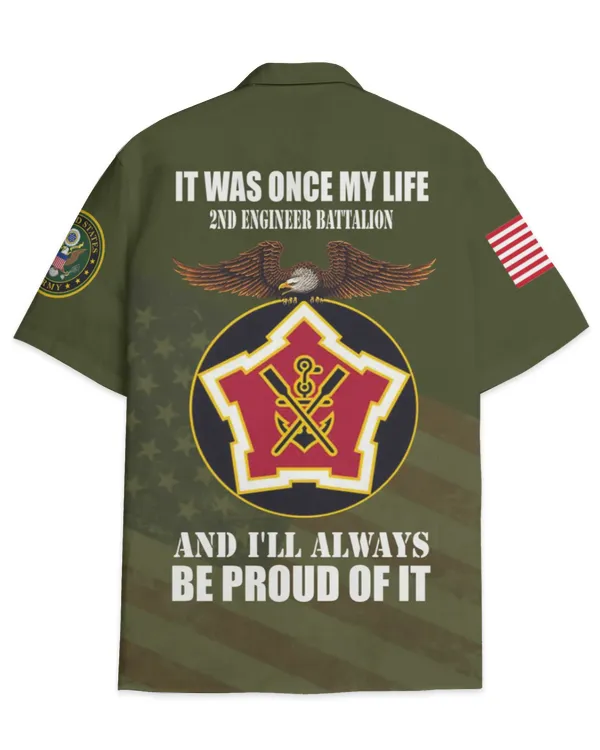 2nd Engineer Battalion Hawaiian Shirt