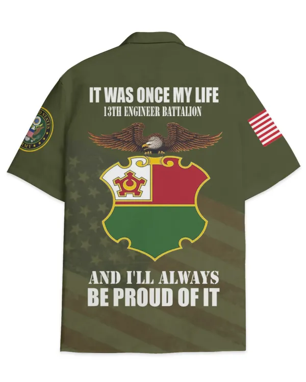 13th Engineer Battalion Hawaiian Shirt