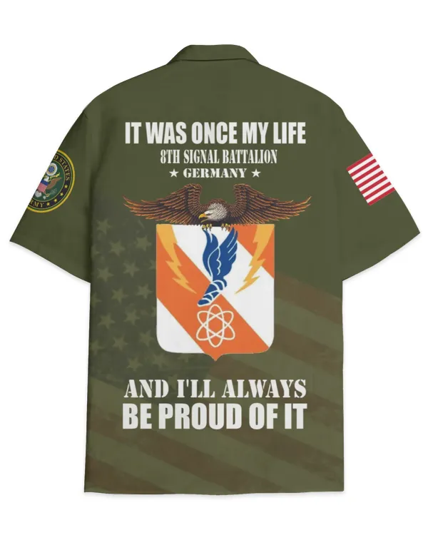 8th Signal Battalion Germany Hawaiian Shirt