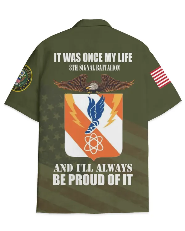 8th Signal Battalion Hawaiian Shirt