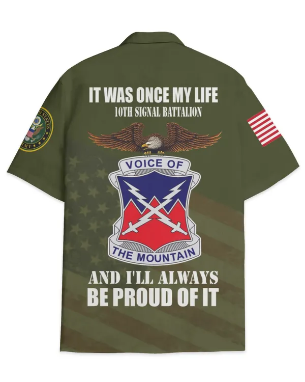 10th Signal Battalion Hawaiian Shirt