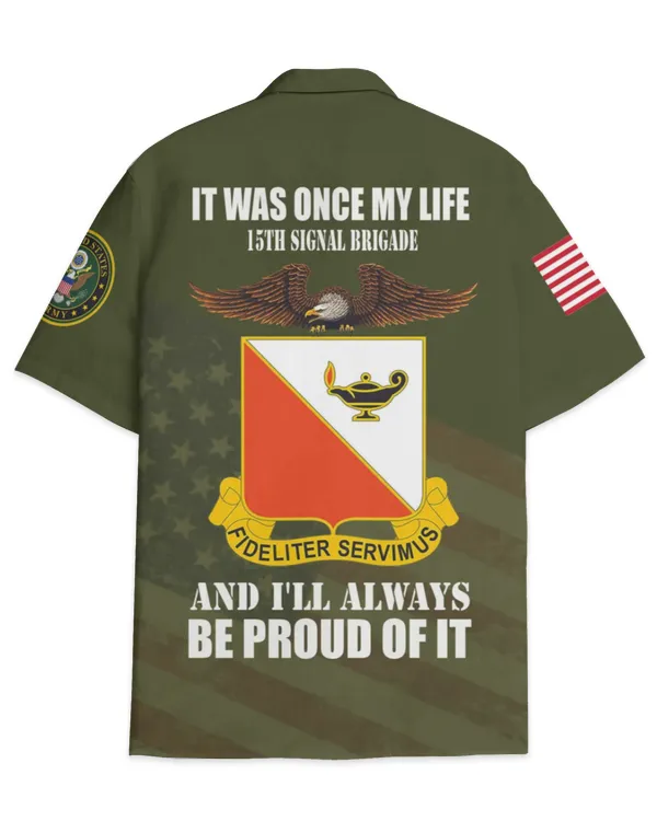 15th Signal Brigade Hawaiian Shirt