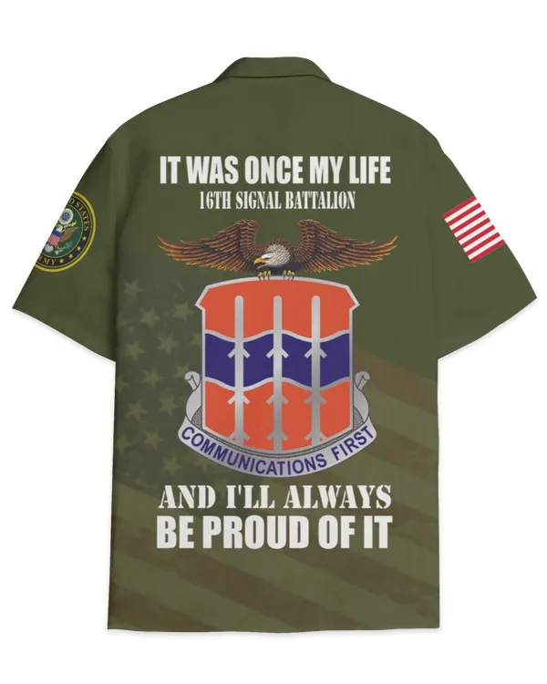 16th Signal Battalion Hawaiian Shirt