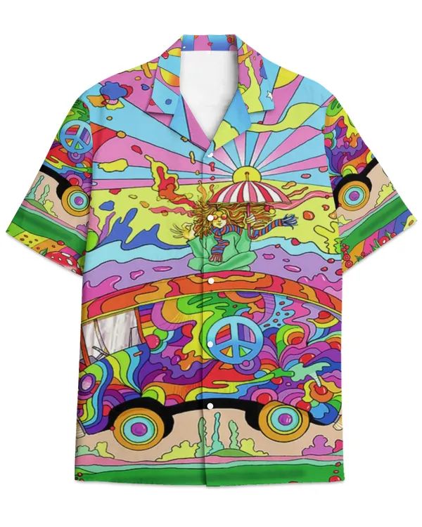 Hippie Hawaiian Shirt 3