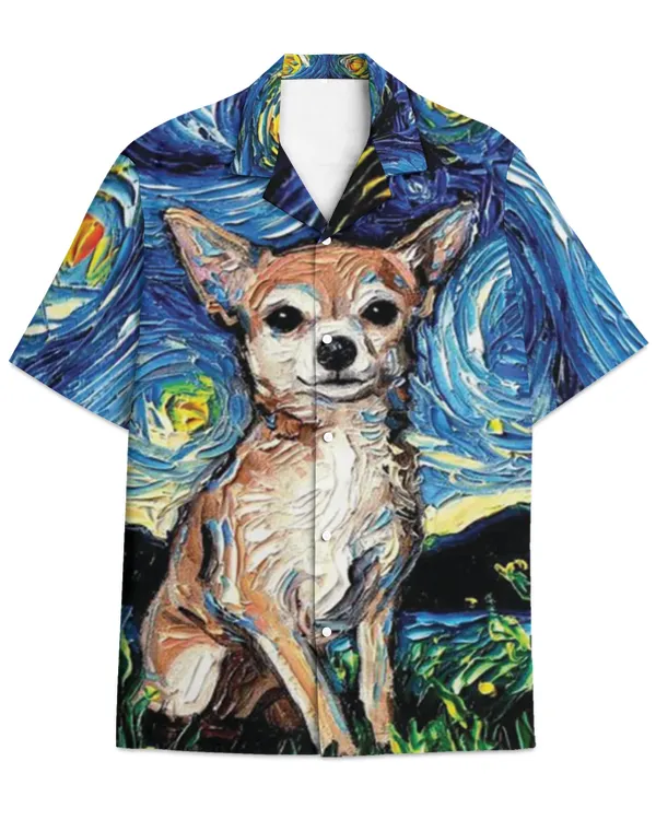 Chihuahua-Hawaiian Shirt