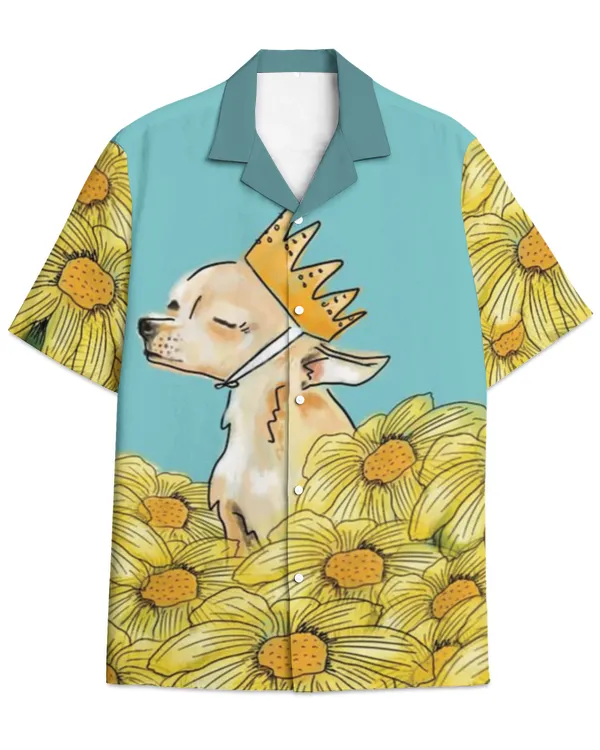 Chihuahua-Hawaiian Shirt