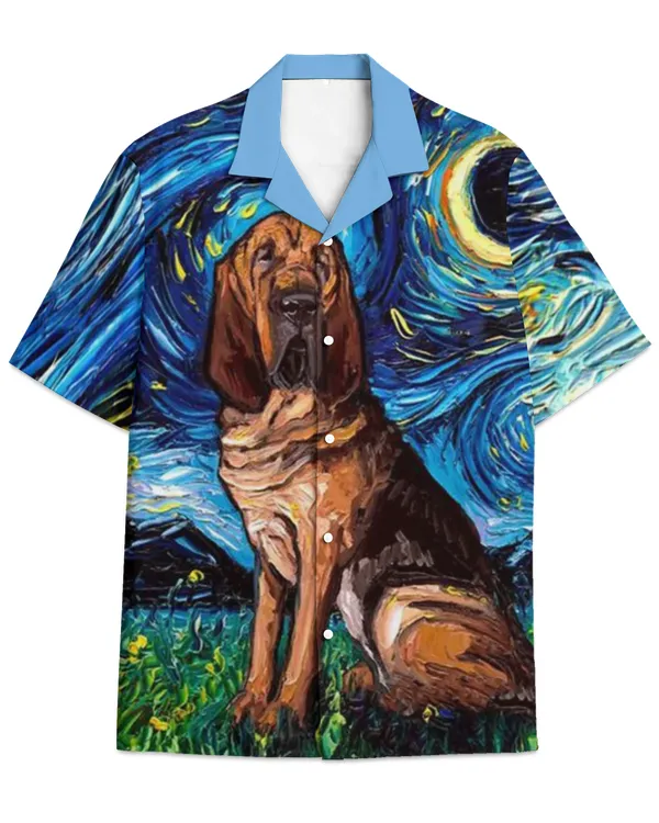 Bloodhound-Hawaiian Shirt