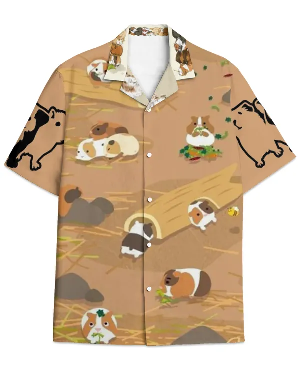 Guinea Pig-Hawaiian Shirt new