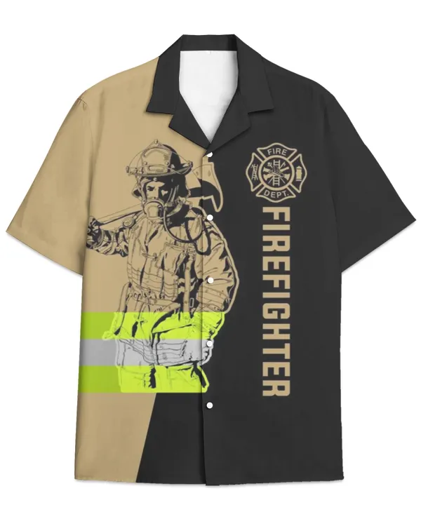 Firefighter Hawaiian Shirt