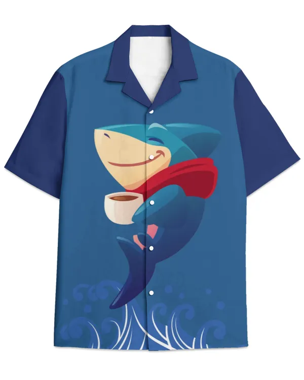 Shark-Hawaiian Shirt