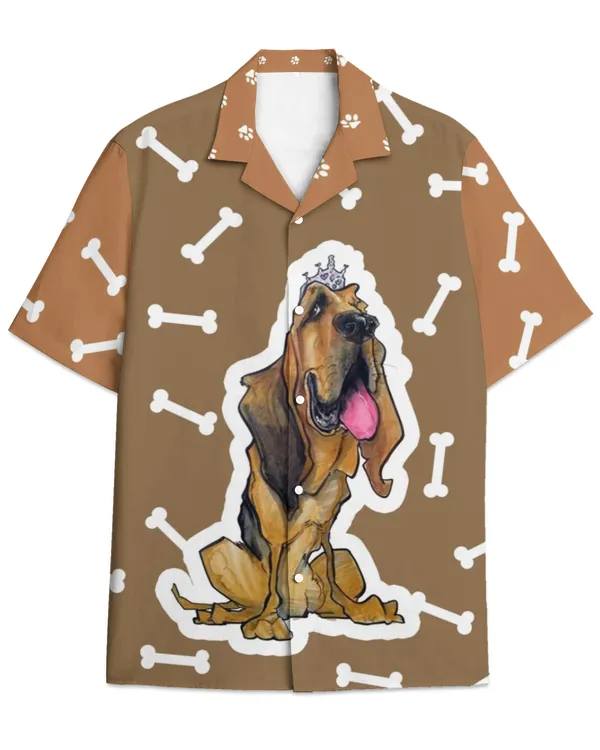 Bloodhound-Hawaiian Shirt