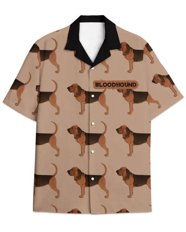 Bloodhound-Hawaiian Shirt
