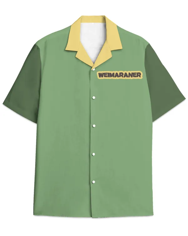 Weimaraner-Hawaiian Shirt