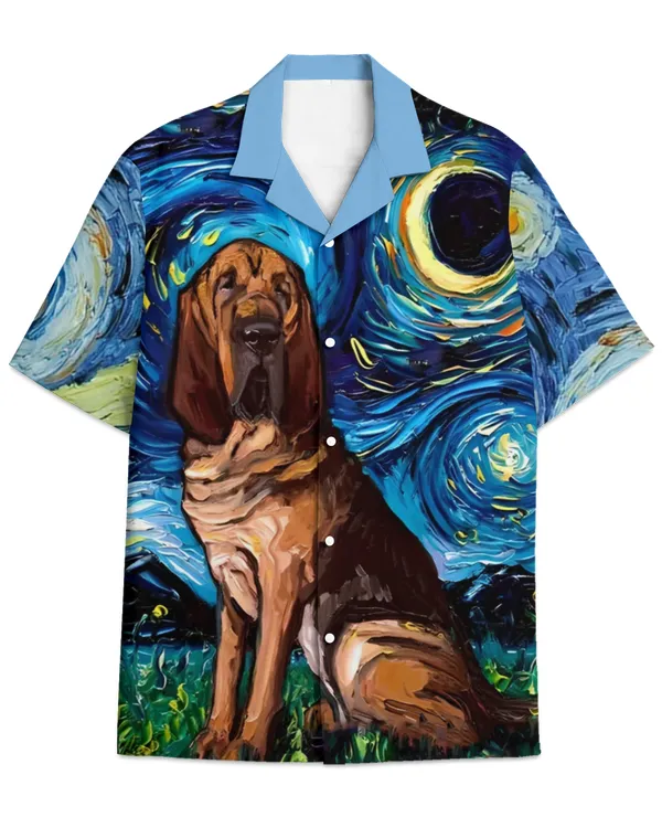 Bloodhound-Hawaiian Shirt