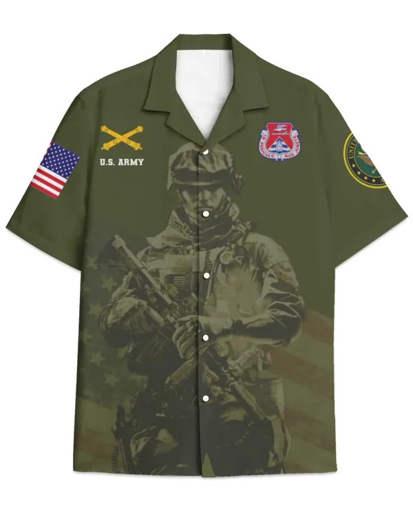Delta Battery 1-31 FA Hawaiian Shirt