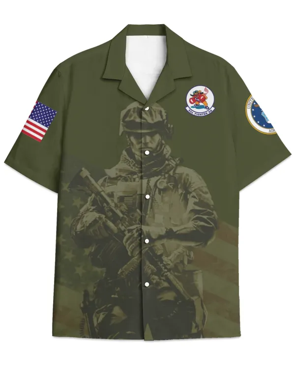 62nd Fighter Squadron Hawaiian Shirt