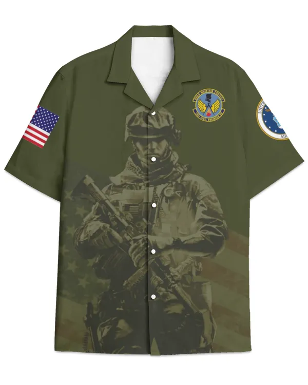 190th Civil Engineer Squadron Hawaiian Shirt