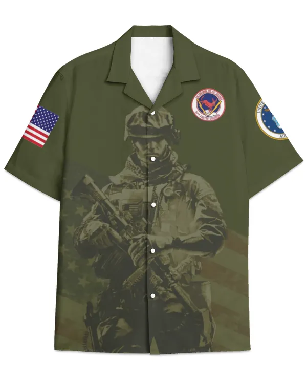 347th Fighter Squadron Hawaiian Shirt
