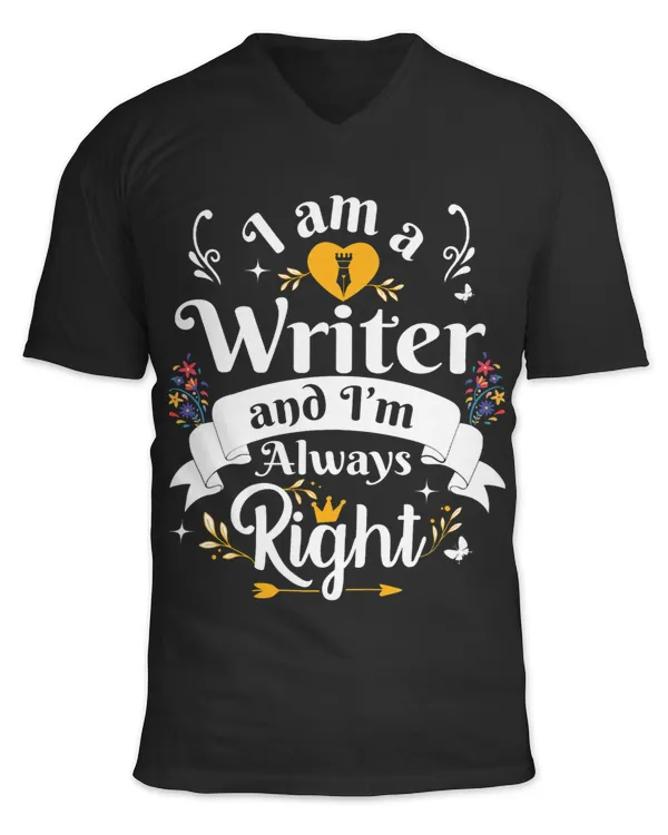 Reading Book Writer Always Right For Women Appreciation Book Author Reader