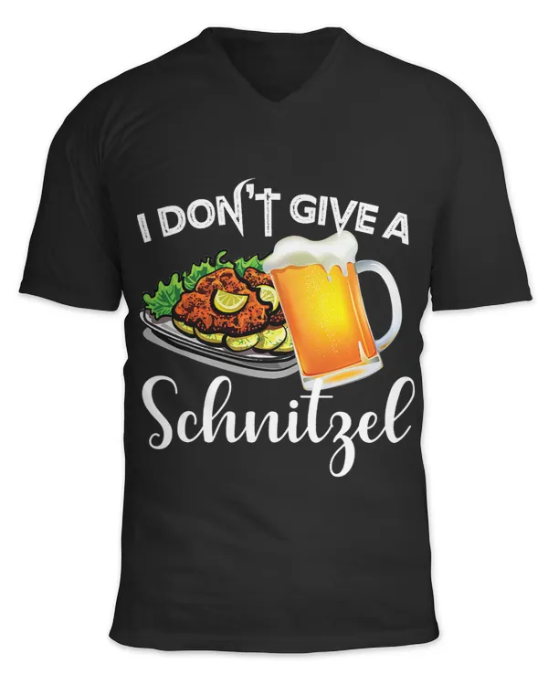 Beer I Dont Give a Schnitzel Oktoberfest Beer Festival German