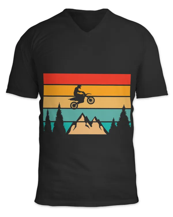 Motocross Biker Vintage Motocross Rider Offroading Enduro Race Motorcycle