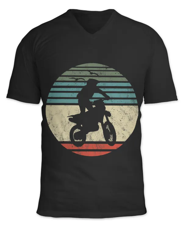 Motocross Biker Vintage Motocross.Rider Motorcycle Dirt.Bike